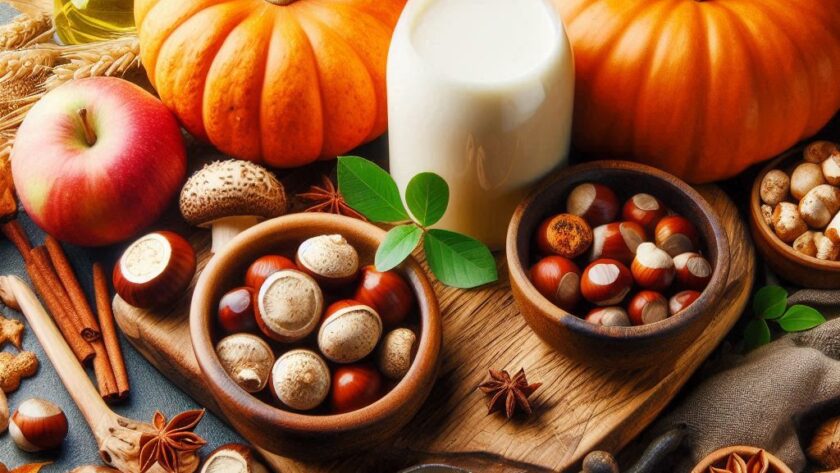 Ricette vegane con ingredienti autunnali: zucca, castagne e funghi