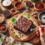 un'immagine per una ricetta di Brownies vegani a base di cacao e fagioli neri