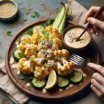 Cavolfiore Grigliato con Salsa Tahini