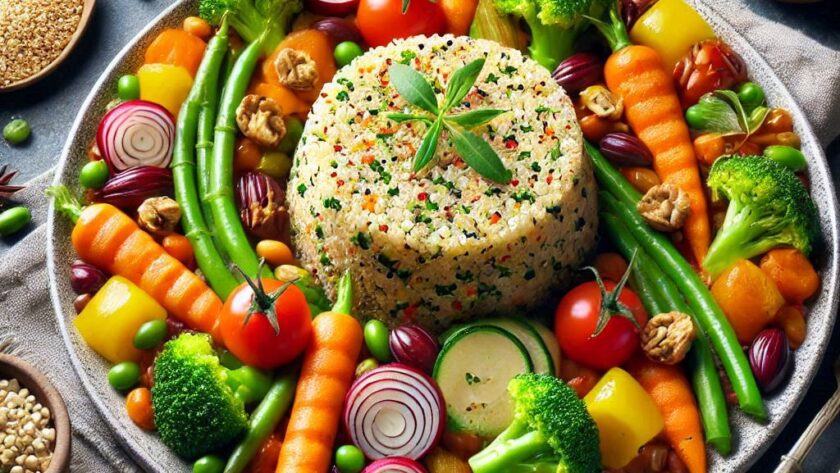 Timballo di Quinoa e Verdure Invernali